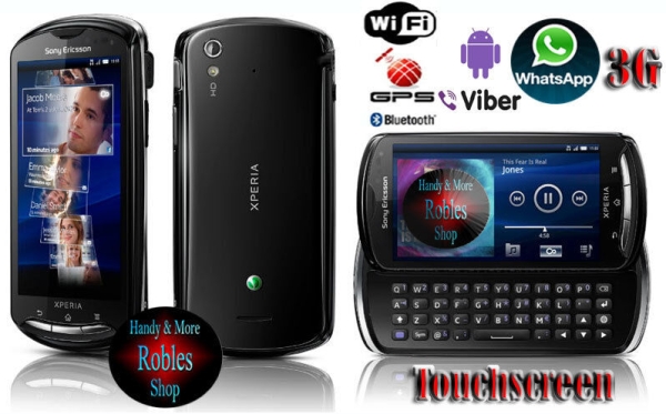 Sony Ericsson Xperia Pro SK16i Black (Ohne Simlock) Smartphone WLAN GPS GUT