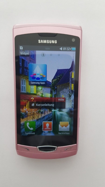 Samsung  Wave II GT-S8530 – 2GB – Elegant Pink (Ohne Simlock) Smartphone