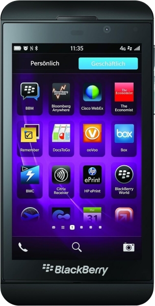 BlackBerry Z10 16GB Schwarz (Ohne Simlock) Smartphone Wie Neu!!!
