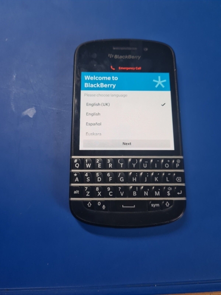 BlackBerry Q10 – 16GB – Schwarz (entsperrt) Smartphone gebraucht mit Box & Ladegerät