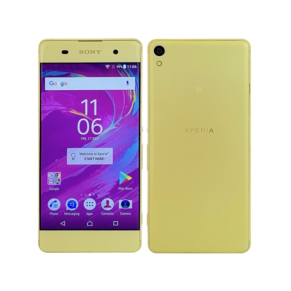 Sony Xperia XA F3113 Android Handy 16GB Smartphone Lime Gold UK entsperrt
