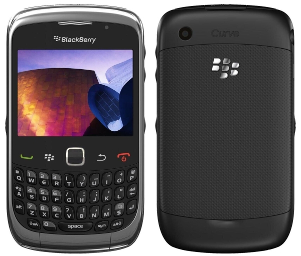 BlackBerry Curve 9300 schwarz entsperrt 3G QWERTY Smartphone Klasse B gut
