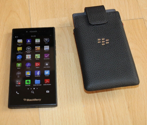 Smartphone BlackBerry Leap STR 100-1 – 16GB – Schwarz funktioniert, ohne Zubehör