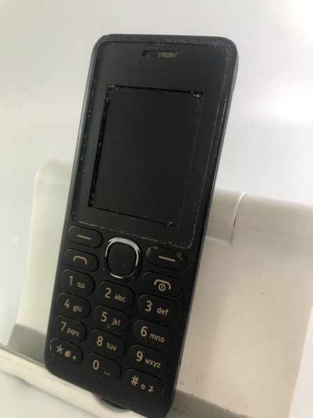 Nokia 108 schwarz entsperrt Netzwerk Handy fehlender Bildschirmrahmen unvollständig