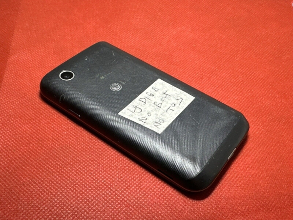 LG L40 D160 4GB grau Smartphone unvollständig ungetestet