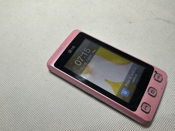 LG KP500 – Pink (entsperrt) Smartphone