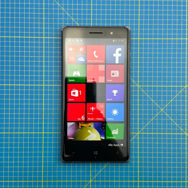 Nokia Lumia 830 (RM-984) Vodafone – schwarz, Smartphone