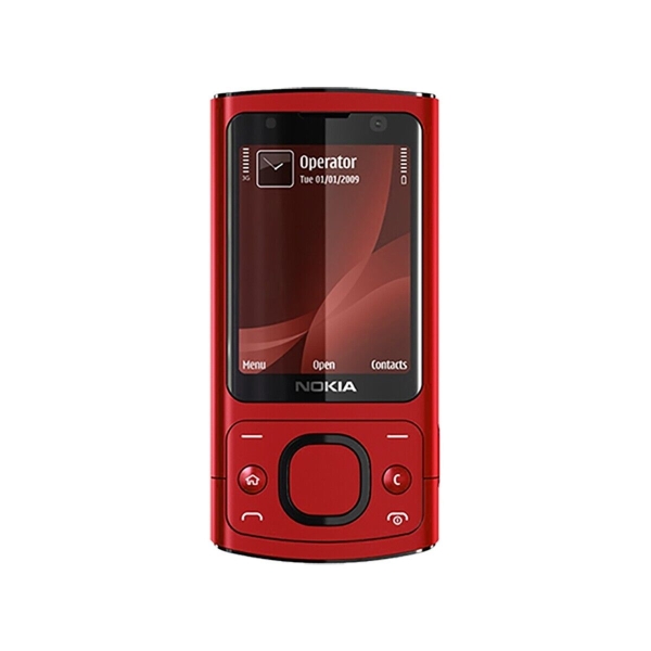Nokia 6700s 6700 Schiebetaste Handy SIM kostenlos 2G 3G USB2.0 rot entsperrt
