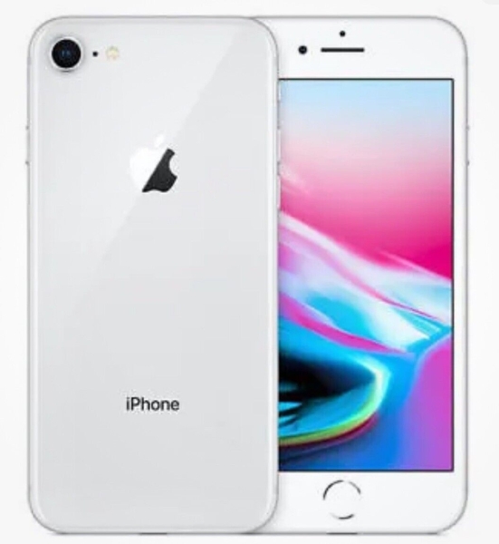 Apple iPhone 8 – 64GB – silber (entsperrt) A1905 (GSM) Akku Zustand über 85%