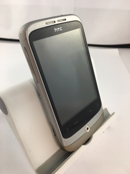 Unvollständiges HTC Wildfire silber 1GB entsperrt Smartphone 384MB RAM 3,2″ Display