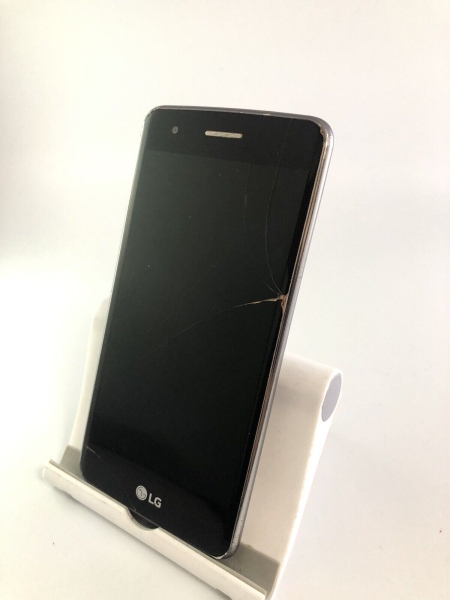 LG K8 2017 entsperrt 16GB silber Android Smartphone gerissen unvollständig