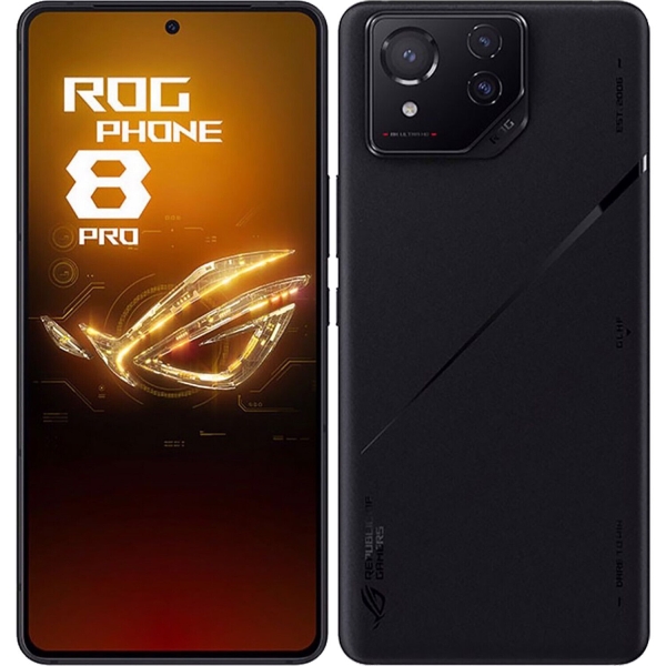 Asus ROG Phone 8 Pro 5G Phantom schwarz 512GB + 16GB Dual-Sim entsperrt SIMree NEU
