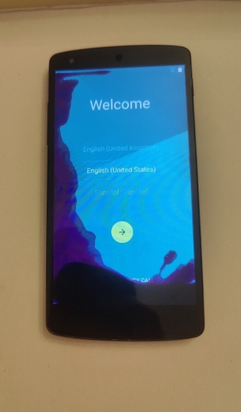 Ersatzteile/Reparaturen LG Nexus 5 (LG D821) schwarz Smartphone Displayriss