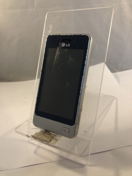 Verkratztes LG POP GD510 entsperrt silber Smartphone