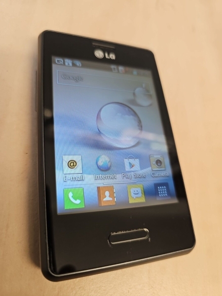 LG E430 – Schwarz (entsperrt) Smartphone