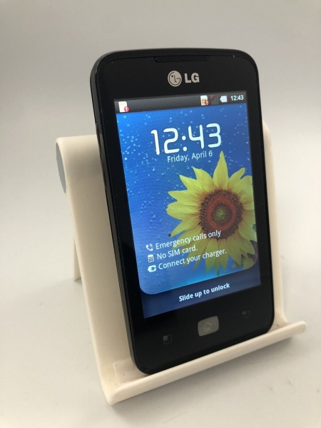 LG Optimus Hub E510 schwarz entsperrt 512MB 3,5″ 5MP Android Touchscreen Smartphone