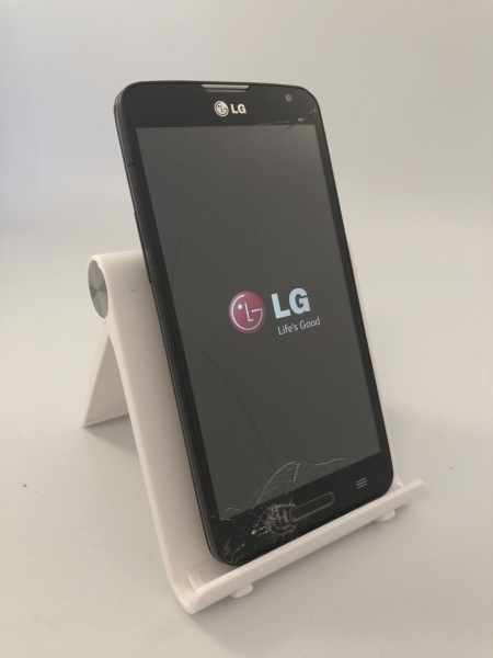 LG L90 (D405) 8GB schwarz entsperrt Android Mini Touchscreen Smartphone rissig