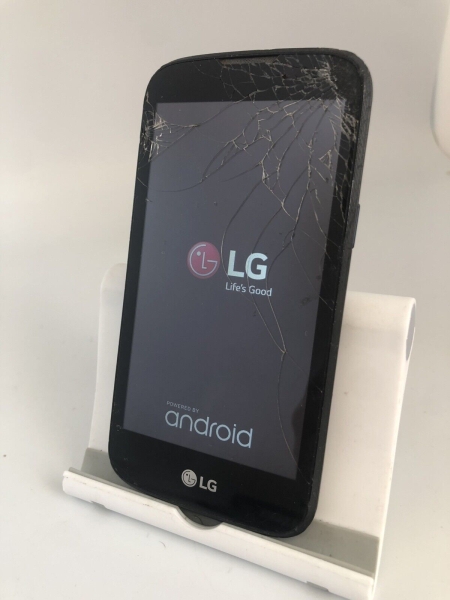LG K3 K100 blau entsperrt Android Touchscreen Smartphone rissig*Beschreibung lesen