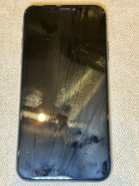 Apple iPhone X – 64GB – schiefergrau A1901 – defekt, Ersatzteile oder Reparatur