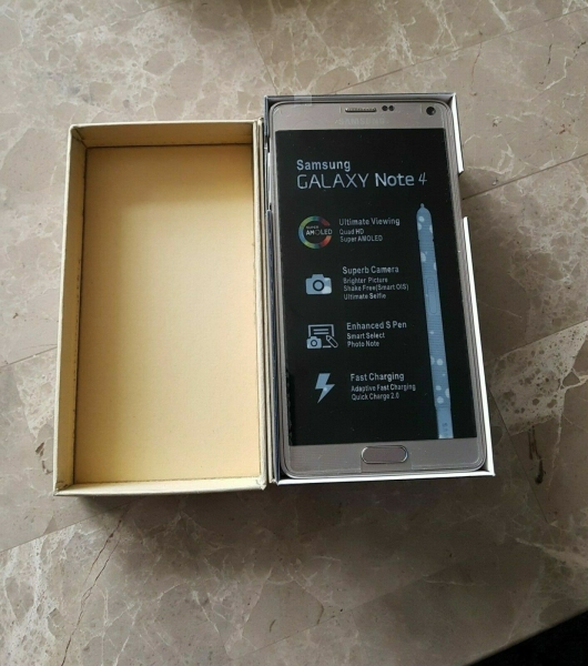 original Samsung Galaxy Note 4 N910A 32GB Gold entsperrt Smartphone auf Lager gut,