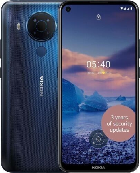 Nokia 5.4 64GB Dual Sim Polar Night  48 MP Android Smartphone Gut