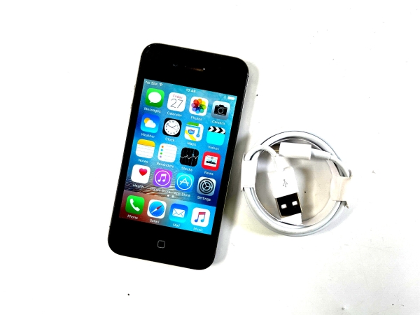 Apple iPhone 4s 16GB Smartphone schwarz entsperrt guter Zustand Klasse B 161