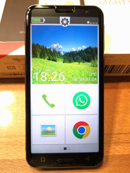 Senioren Smartphone Emporia Smart.5 – 64 Gb – Android 10