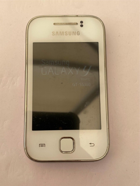 Samsung Galaxy Y Young GT-S5360 – weiß (entsperrt) Smartphone Handy