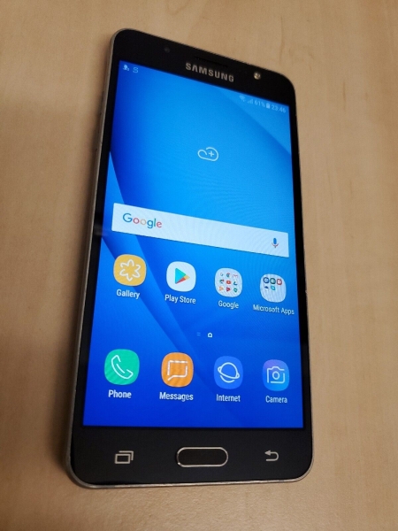 Samsung Galaxy J5 2016 schwarz (entsperrt) Doppel SimCards Smartphone