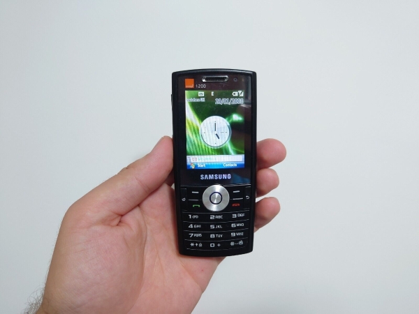 Samsung SGH i200 schwarz (entsperrt) Smartphone Windows Handy selten schmal