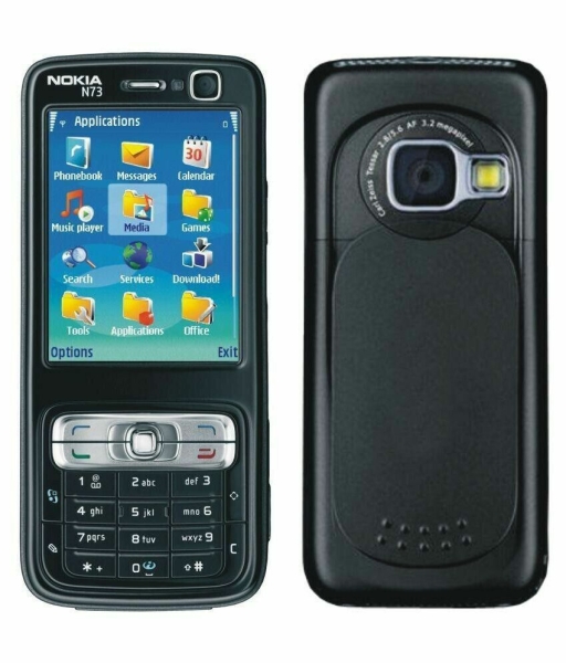 Neu Zustand Nokia N73 schwarz (entsperrt) Smartphone mit Garantie