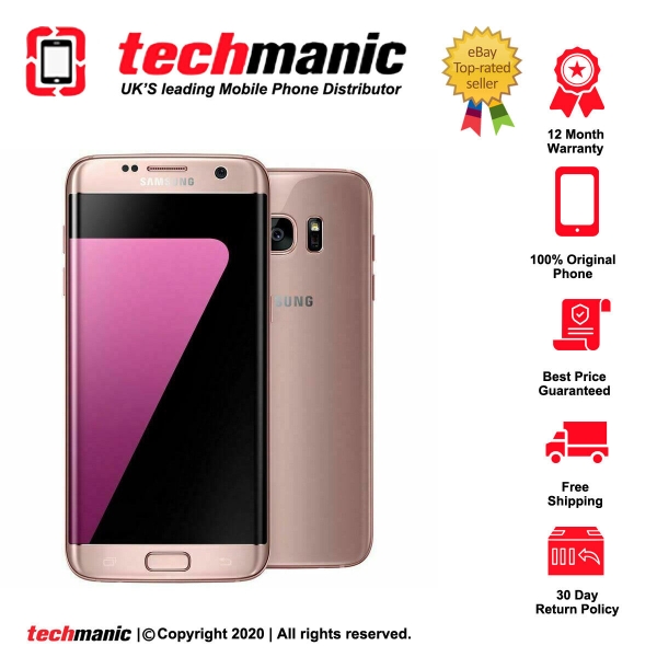 Samsung Galaxy S7 edge SM-G935F – Pinkgold – 32GB (entsperrt) Smartphone