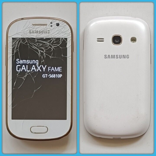 Samsung Galaxy Fame (S6810P) Smartphone. ERSATZTEILE ODER REPARATUR.