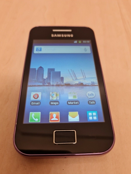 Samsung Galaxy Ace GT-S5830 – Smartphone lila (Tesco/02)