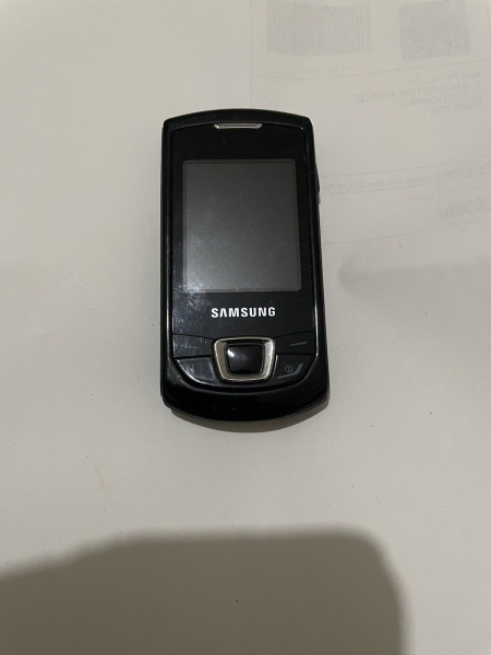 Samsung Monte Slide GT-E2550 – Smartphone stark schwarz (entsperrt) Sehr guter Zustand