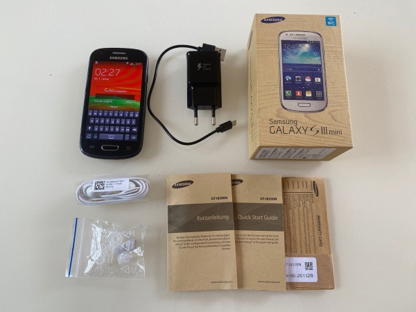 Samsung  Galaxy S III mini GT-I8200N – 8GB – Grau (Ohne Simlock) Smartphone