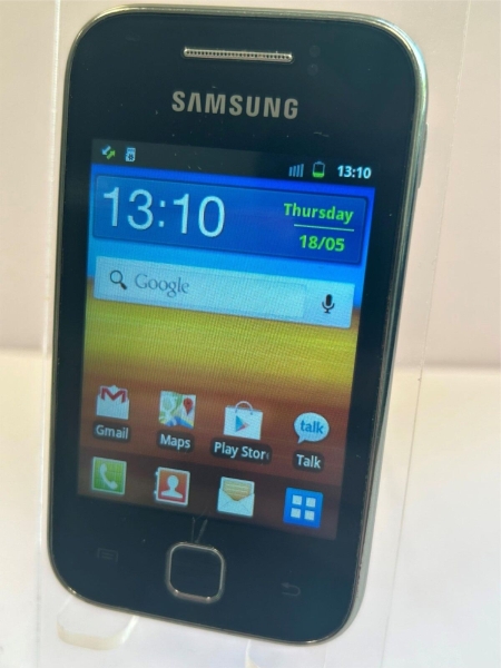 Samsung Galaxy Y Young GT-S5360 – Smartphone Handy schwarz orange (entsperrt)