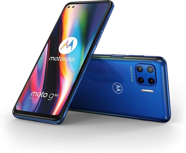 Motorola Moto G 5G Plus 6,7″ 128GB Dual SIM entsperrt Smartphone UK Surfen blau