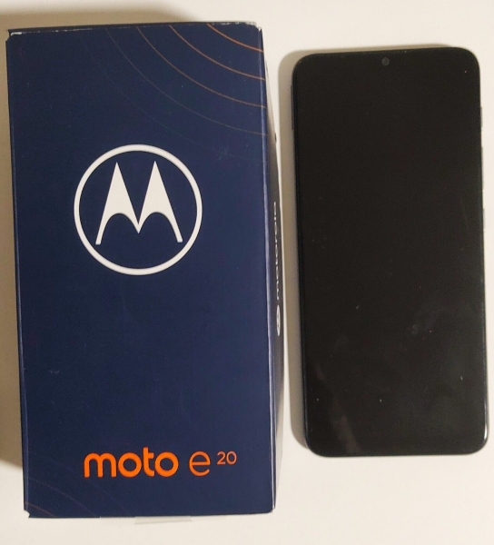 Motorola Moto E20 Android Smartphone 6,5″ Full-HD Dual-SIM MicroSD Graphite Grey