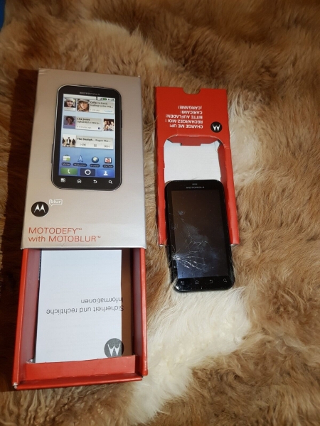 Motorola  Defy Defy – 2GB – Schwarz (T-Mobile) Smartphone