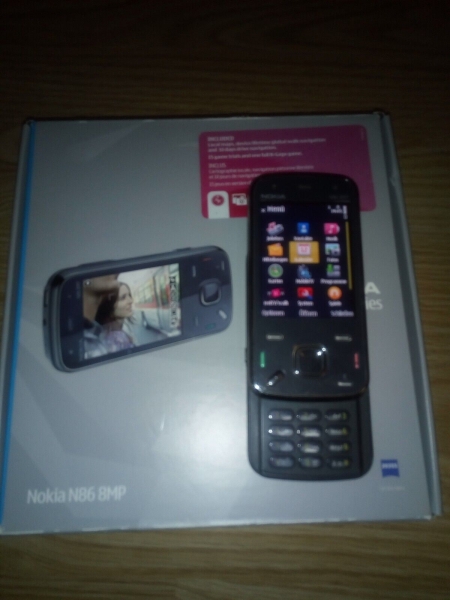 Nokia  N86 – 8GB – Indigo Black (Ohne Simlock) Smartphone