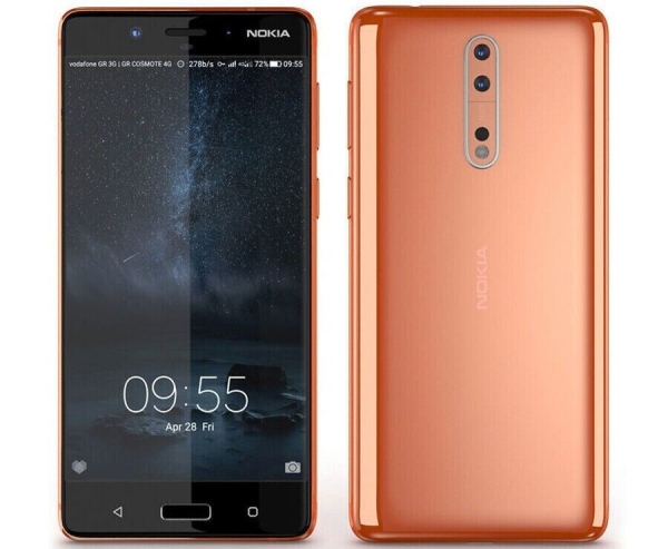 Nokia 8 – 64GB – Kupfer (entsperrt) Smartphone