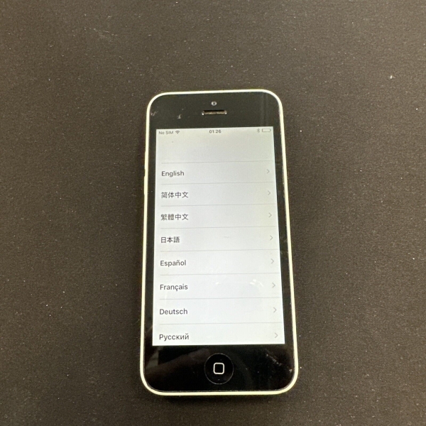 Apple iPhone 5c – 8 GB – weiß (entsperrt) kann nicht zugegriffen werden. Gute LCD