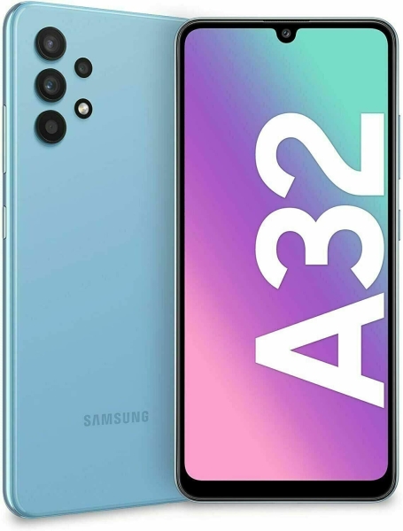 Samsung Galaxy A32 128GB 4G blau Dual Sim entsperrt Andriod Smartphone