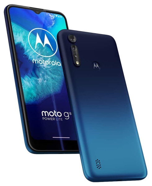 Motorola Moto G8 Power Lite Dual SIM 64 GB blau Smartphone Handy NEU