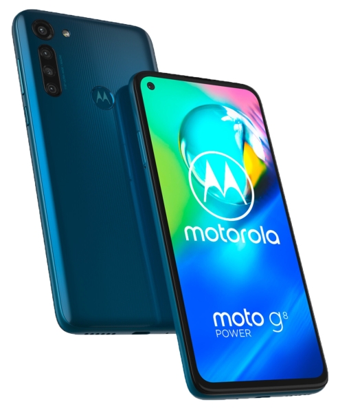 Motorola Moto G8 Power Dual-SIM 64 GB blau Smartphone Hervorragend refurbished