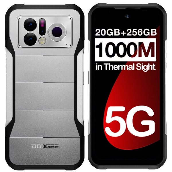 DOOGEE V30T/V20 PRO 5G Outdoor Smartphone 12/20+256GB Handy ohne Vertrag 120Hz