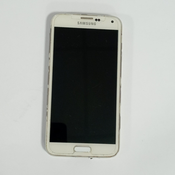 Samsung Galaxy S5 SM-G900F weiß Smartphone DEFEKT ( unbekant ) 