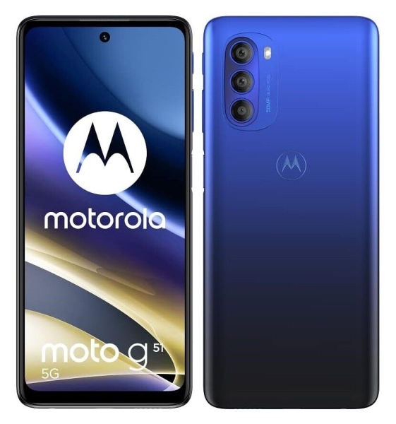 Motorola G51 5G DualSim Blau TX2171-2 4GB/128GB 17,2cm (6,8Zoll) Smartphone NEU