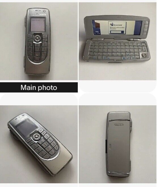 Nokia 9300 Communicator Vintage Smartphone. Sammlerstück. (2004)